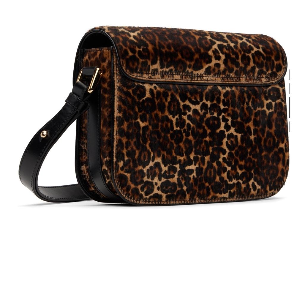 APC grace calf hair small leopard bag - Picture 4 of 8